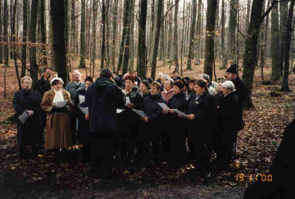 Volkstrauertag 2000 Gesangverein